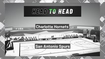 San Antonio Spurs vs Charlotte Hornets: Spread