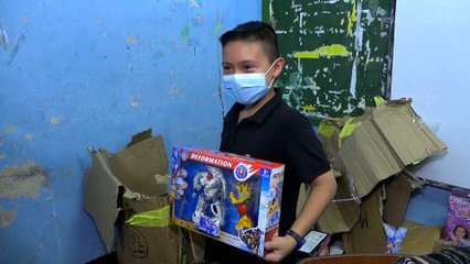 Niñez matagalpina recibe sus juguetes navideños