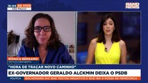 Mônica Bergamo comentou sobre a saída do ex-governador Geraldo Alckmin do PSDB. O nome de Alckmin é um dos mais disputados para as eleições em 2022.