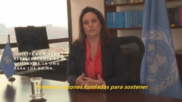 ONU denuncia violaciones a Derechos Humanos en las protestas en Colombia