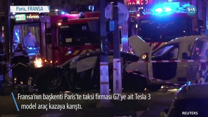 Paris’te Tesla 3 Model Taksilerin Kullanımı Durduruldu