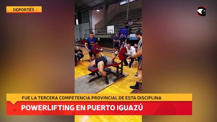 Powerlifting en Puerto Iguazú