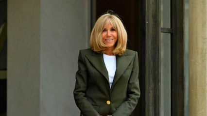 GALA VIDÉO.- PHOTO - Brigitte Macron bluffée et inspirée par Gogo, une femme de 94 ans