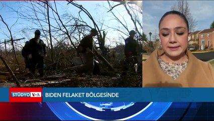 Biden Kasırganın Vurduğu Kentucky’de