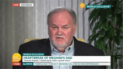 GALA VIDEO - Le père de Meghan Markle jette un pavé dans la mare sur la naissance de Lilibet