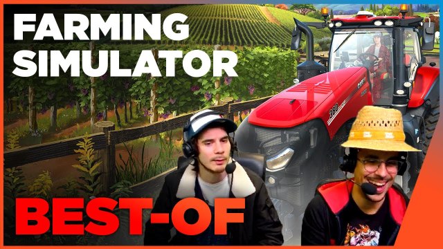 C'est un peu le Souls des jeux de fermier | Best Of Farming Simulator 22 GAMING LIVE PS5