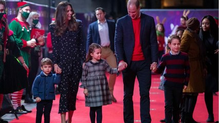 GALA VIDEO - Kate Middleton : son petit dernier le prince Louis ne la quitte pas d'une semelle !