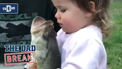 Dad - Girl With Fish