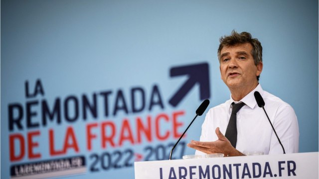 GALA VIDÉO - Arnaud Montebourg joue au tiercé : sa candidature ne fait pas peur au clan Anne Hidalgo