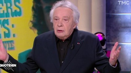GALA VIDÉO - Michel Sardou et le gel hydroalcoolique : malaise sur le plateau de Quotidien
