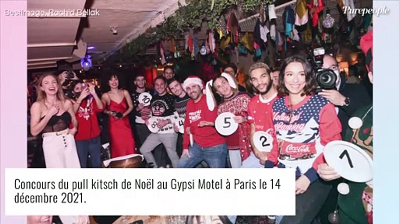 Valérie Damidot, Sandra Sisley et Karima Charni au concours du pull le plus moche de Noël