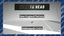 New England Patriots at Indianapolis Colts: Over/Under