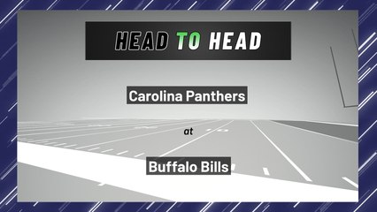 Carolina Panthers at Buffalo Bills: Moneyline