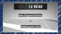New England Patriots at Indianapolis Colts: Moneyline
