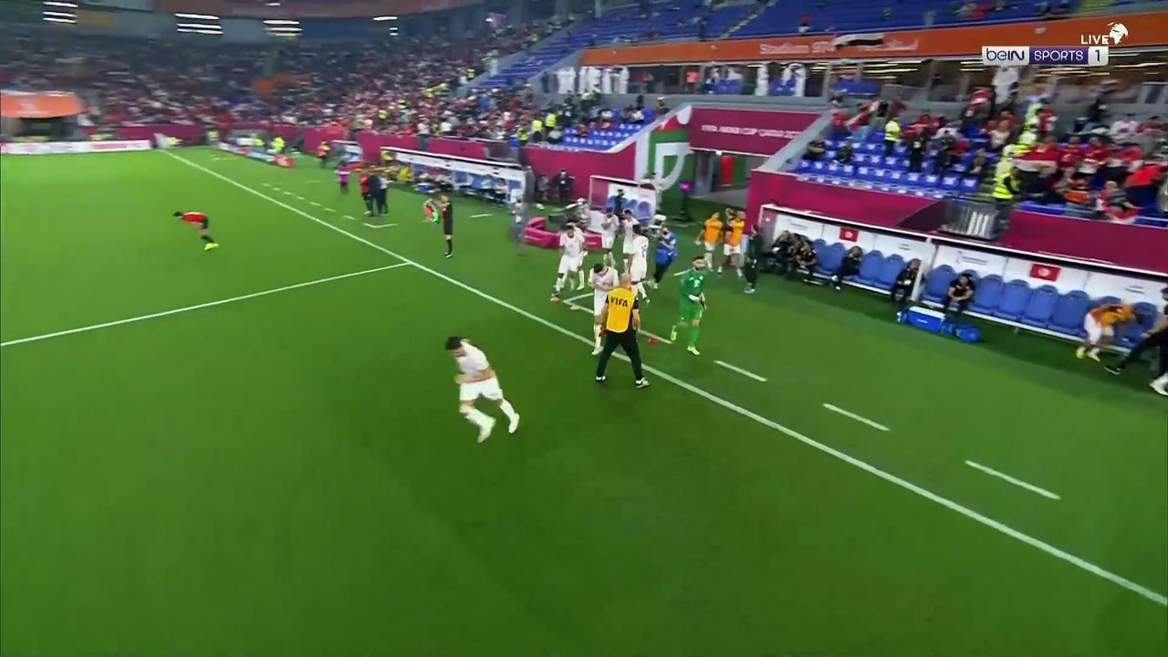 الشوط الثاني مباراة تونس و مصر 1-0 نصف نهائي كا...