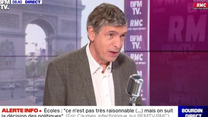 GALA VIDEO - Emmanuel Macron « pas très raisonnable " ? Le Pr Eric Caumes émet des doutes.