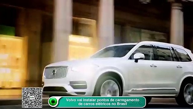 Volvo vai instalar pontos de carregamento de carros elétricos no Brasil