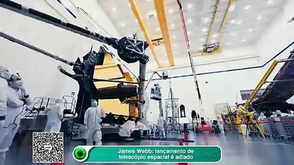 Download Video: James Webb: lançamento de telescópio espacial é adiado