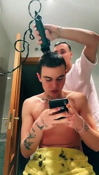 Man Accidentally Shaves His Head