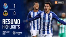 Highlights: FC Porto 1-0 Rio Ave (Taça da Liga 21/22 - Fase 3 - Jornada 3)