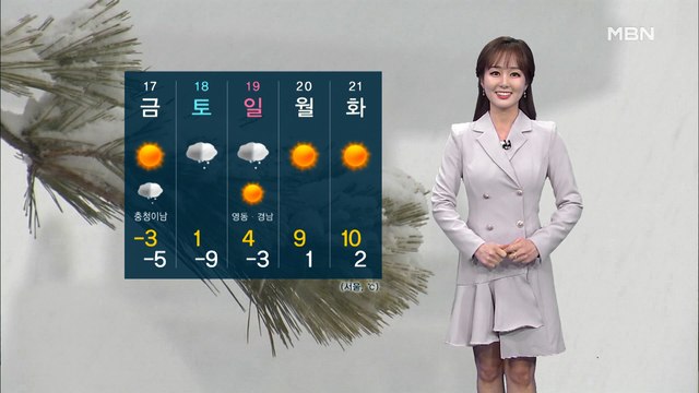 [굿모닝MBN 날씨]짙은 안개에 미세먼지 비상…남부·제주 약한 비