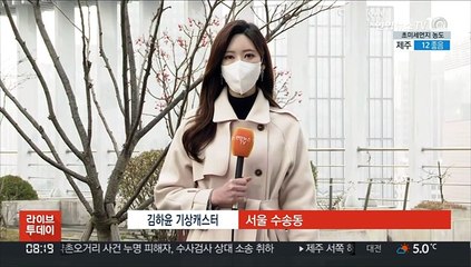 [날씨] 중서부 초미세먼지주의보…남부 곳곳 비