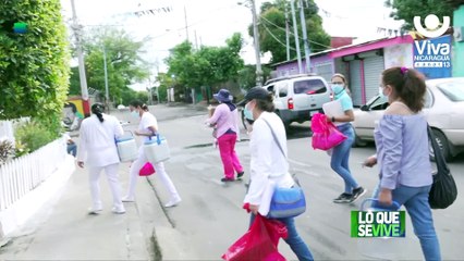 Habitantes del barrio Jonathan González se inmunizan contra la Covid-19
