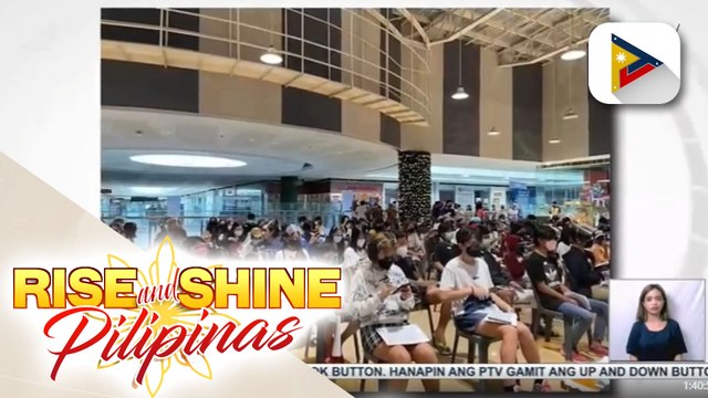 Vaccination site sa Lucena, dinagsa ng mga residente; halos 161-K indibidwal, nabakunahan sa Quezon