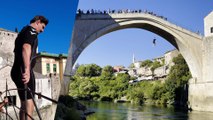 INSANE BRIDGE JUMP IN BOSNIA | Barstool Abroad: The Balkans