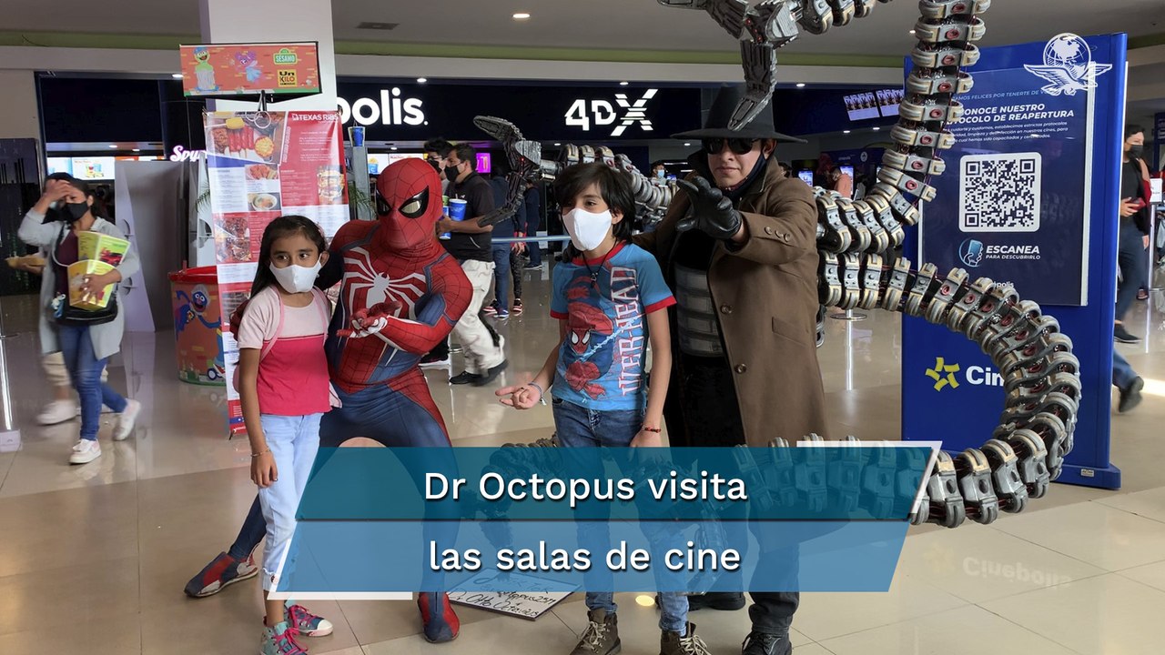 Un Doctor Octopus "real" sorprende a los fans de "Spider-Man: No Way Home"