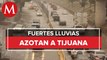 Reportan muerte de 3 personas tras lluvias en Tijuana