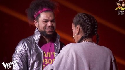 GALA VIDEO - The Voice : Amel Bent élimine Jaja, ambiance glaciale sur le plateau.