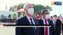 دبلوماسية: رئيس الجمهورية عبد المجيد تبون يستقبل من قبل الرئيس التونسي