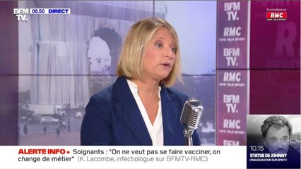 GALA VIDÉO - Karine Lacombe victime de « menaces " : elle est insultée jusque dans la rue