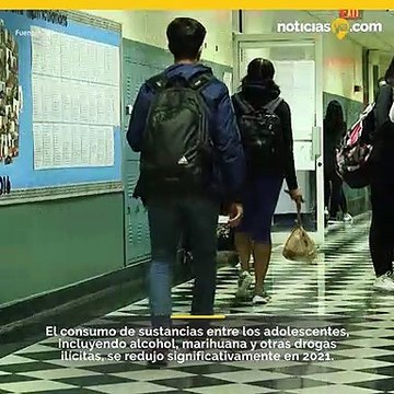 El uso de drogas entre adolescentes bajó en 2021