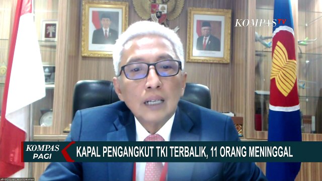Kapal Angkut TKI Ilegal Terbalik di Perairan Johor Akibat Cuaca Buruk