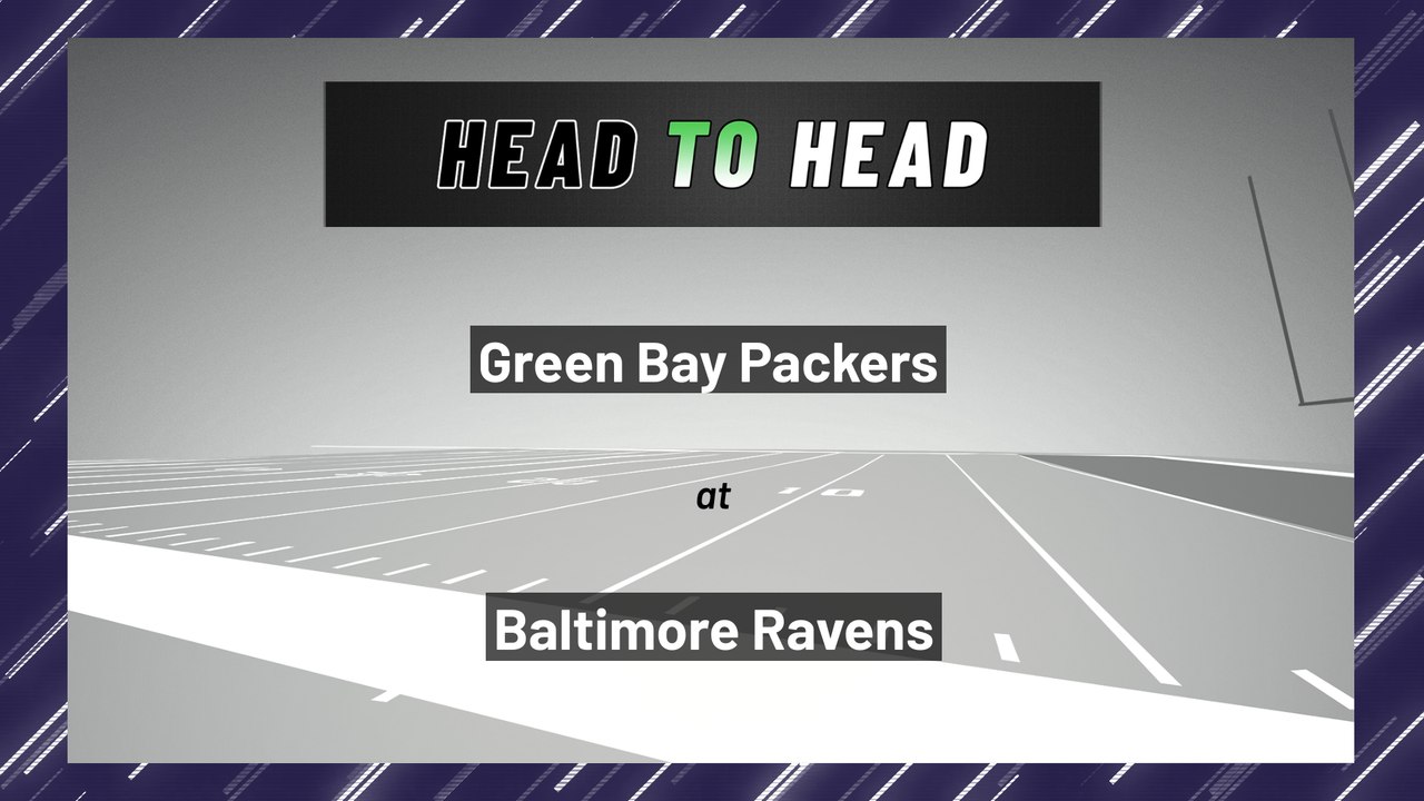 Green Bay Packers at Baltimore Ravens: Over/Under