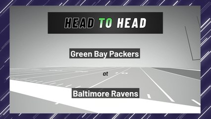 Green Bay Packers at Baltimore Ravens: Moneyline