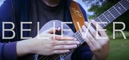 Believer - Imagine Dragons - Fingerstyle Guitar Cover By Eddie van der Meer