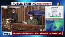 Intensified cleanliness policy ng Baguio PNP, pinaigting