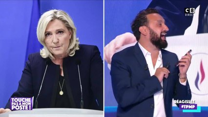 VIDEO - Cyril Hanouna appelle Marine Le Pen en direct : son drôle de message