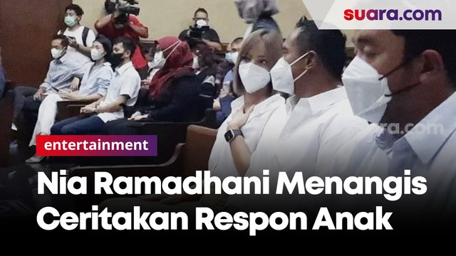 Nia Ramadhani Menangis Ceritakan Respon Anak yang Tahu Kasus Narkobanya