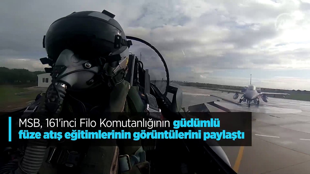 MSB, 161'inci Filo Komutanlığının güdümlü füze atış eğitimlerinin görüntülerini paylaştı