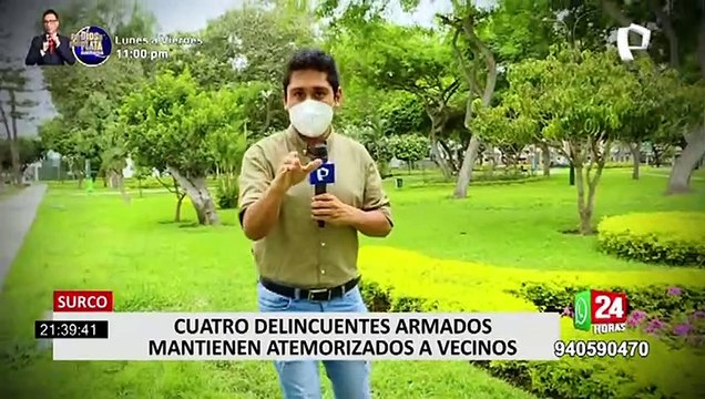 Surco: vecinos están hartos de los constantes robos y piden a las autoridades mayor seguridad