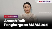 Wakili Indonesia, Anneth Raih Penghargaan MAMA 2021