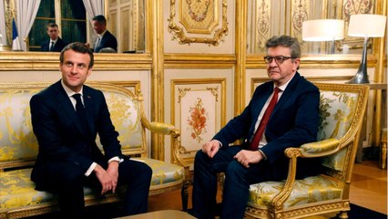 GALA VIDEO - Jean-Luc Mélenchon tape fort sur Emmanuel Macron, un "vendeur de voitures"