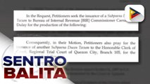 Hiling ng petitioner at respondent para sa unang petisyon sa COC cancellation ni ex-sen. Marcos Jr., 'di pinayagan ng Comelec