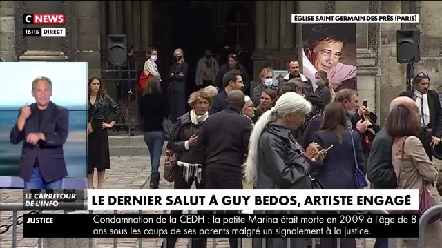 GALA VIDEO - Obsèques de Guy Bedos : ce touchant hommage de Doria Tillier lors de la cérémonie