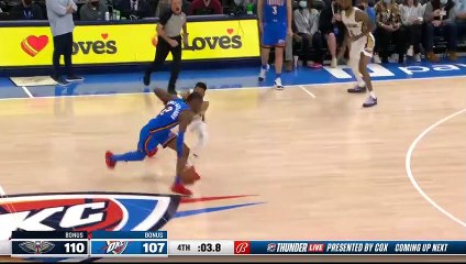 L'incroyable fin de match entre le Thunder et les Pelicans !
