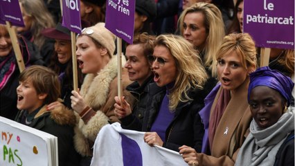 GALA VIDEO :  Alexandra Lamy sur le terrain pour lutter contre les violences conjugales